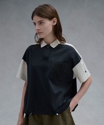 ランバン スポール LANVIN SPORT ブロッキング半袖シャツ