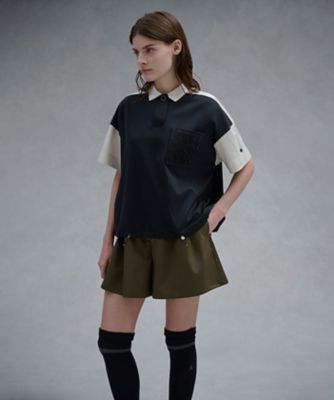 ランバン スポール LANVIN SPORT ブロッキング半袖シャツ