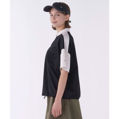 ランバン スポール LANVIN SPORT ブロッキング半袖シャツ