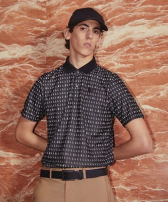 ランバン スポール LANVIN SPORT 総柄ジャカート半袖