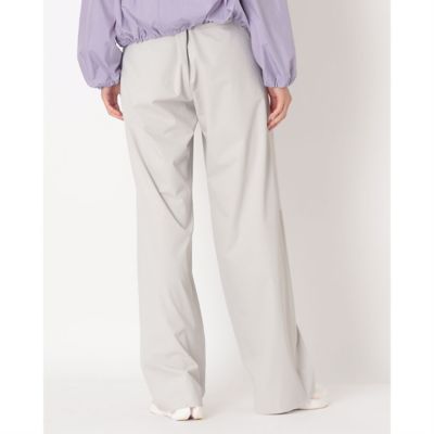 ランバン スポール LANVIN SPORT タックワイドパンツ