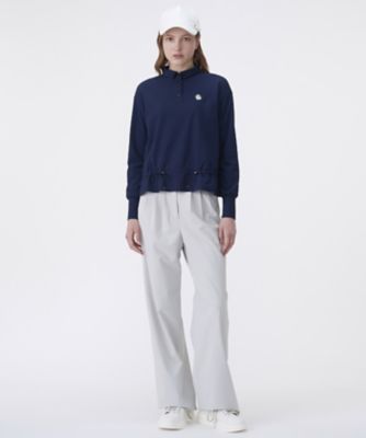 ランバン スポール LANVIN SPORT タックワイドパンツ