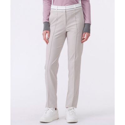 訳あり新品★LANVIN SPORT防寒機能パンツ ランバンスポール ランバン スポール LANVIN SPORT スリムストレートパンツ