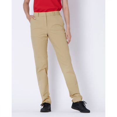 【LANVIN SPORT】ドット織柄パンツ　ベージュ　ゴルフ　ベルト付　36 LANVIN SPORT】ドット織柄パンツ ベージュ ゴルフ ベルト付 36