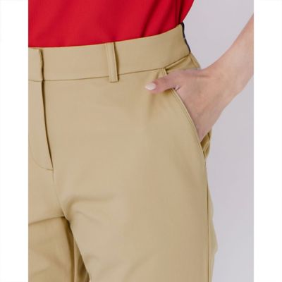 ランバンスポール　かわいい　ハイウェストパンツ36 ランバン スポール LANVIN SPORT ストレッチスリムパンツ
