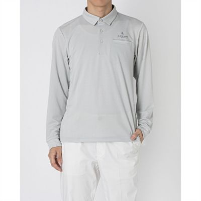 [新品未使用品] ランバンスポールメンズ長袖ポロシャツ LANVIN SPORT（ランバンスポール） 公式 ランバン スポール モノグラム