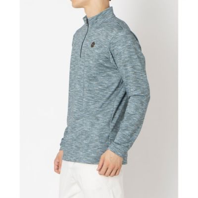 ランバン スポール LANVIN SPORT ベア天竺ハーフジップ長袖