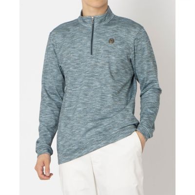 ランバン スポール LANVIN SPORT ベア天竺ハーフジップ長袖