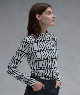 ランバン スポール LANVIN SPORT ロゴプリント長袖