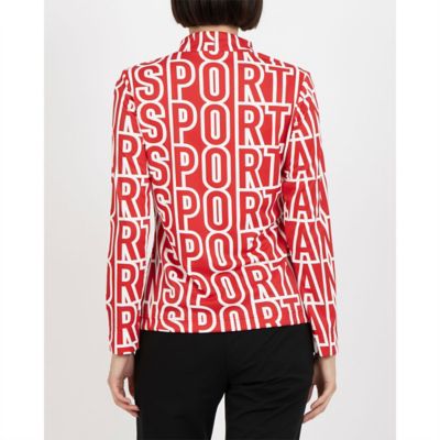 ランバン スポール LANVIN SPORT ロゴプリント長袖