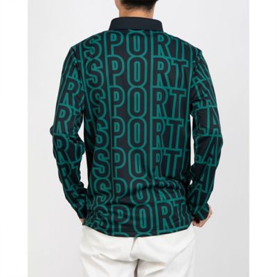 ランバン スポール LANVIN SPORT マイクロパイル起毛ロゴ