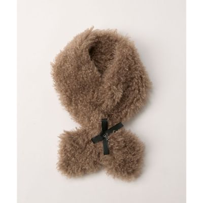 ランバン スポール LANVIN SPORT フェイクファーマフラー