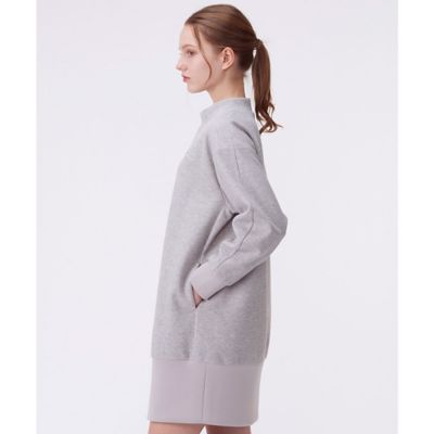 新品38 ランバン スポール lanvin sport ニットワンピース サイズ：38 LANVIN SPORT ランバン スポール 中綿切替 半袖 ニット