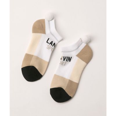 ランバン スポール LANVIN SPORT ボンボン付きアンクル丈