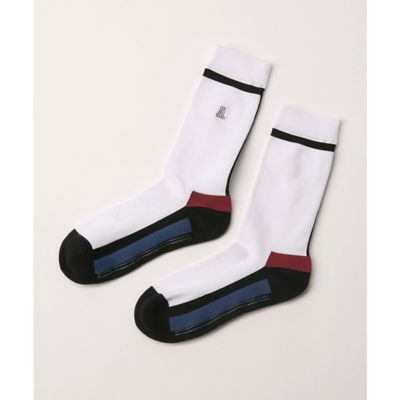 ＜LANVIN SPORT＞ランバン　スポール　ＬＡＮＶＩＮ　ＳＰＯＲＴ　レギュラーバックラインソックス【抗菌防臭】【返品不可商品】（ＶＧ５ＦＳＯ２４Ｍ）