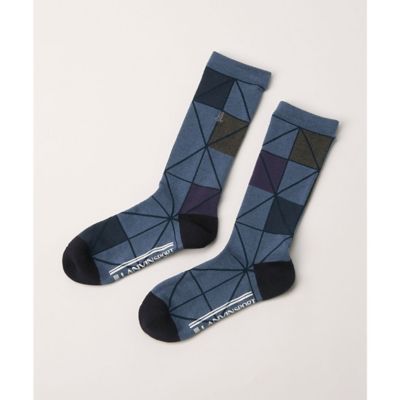 ランバン スポール LANVIN SPORT レギュラー丈幾何学柄
