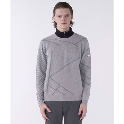 ランバンスポールLANVIN SPORT カシミヤニットセーター 38 ランバン スポール LANVIN SPORT クルーネックカシミヤ