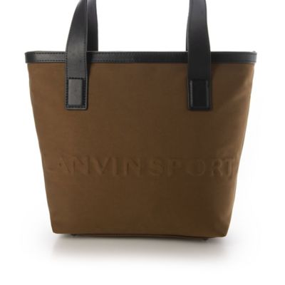 ランバン スポール LANVIN SPORT スエード調カートバッグ