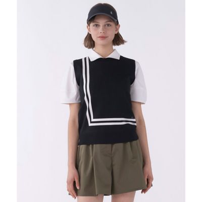 ランバン スポール LANVIN SPORT クルーネックニットベスト