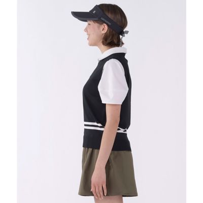 ランバン スポール LANVIN SPORT クルーネックニットベスト