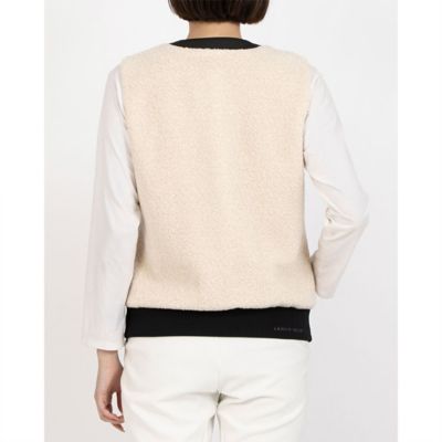 ランバン スポール LANVIN SPORT フェイクファーアウター