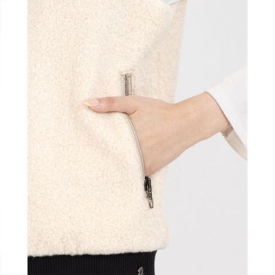ランバン スポール LANVIN SPORT フェイクファーアウター