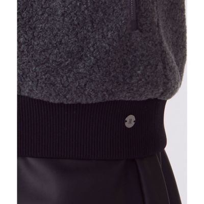 ランバン スポール LANVIN SPORT フェイクファーアウター