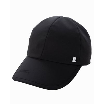 LANVIN SPORT ランバンスポール　2way 帽子　ゴルフ　キャップ　黒 ランバン スポール LANVIN SPORT ロゴエンボスキャップ -デサント