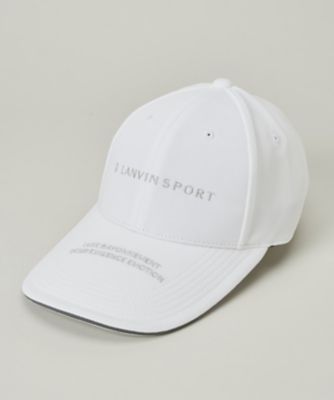 ＜LANVIN SPORT＞ツバ長めキャップ【ＵＶ】（ＶＧ５ＳＣＰ１７Ｍ）