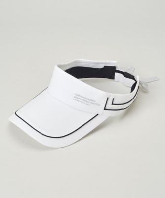 配色ラインサンバイザー【部分UV】（VG5SCP53L） | LANVIN