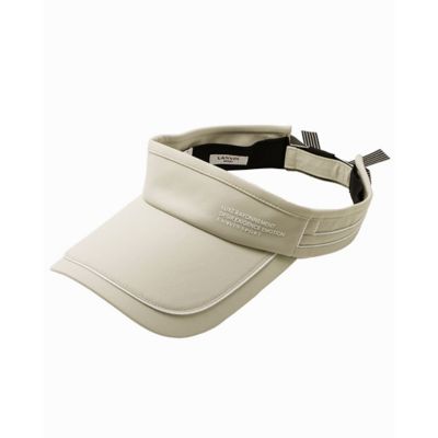 配色ラインサンバイザー【部分UV】（VG5SCP53L） | LANVIN