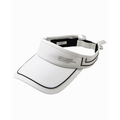 サンバイザー Sサイズ配色ラインサンバイザー【部分UV】（VG5SCP57L