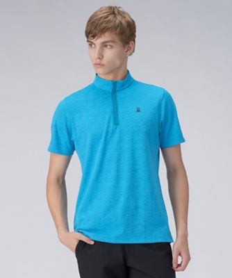 【新品未使用】LANVIN SPORT 半袖シャツ 38 カモフラージュ柄 デジタルカモフラージュ柄半袖シャツ【吸汗／UV