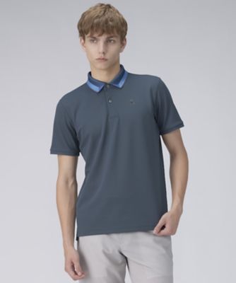 未使用品LANVIN SPORT ポロシャツ 42 クリームカラーブルー 未使用品LANVIN SPORT ポロシャツ 42 クリームカラーブルー 未使用品