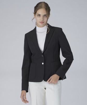 新品　ランバンスポール　裾フリル　シルバーラメ　ノーカラー　ジャケット テーラードジャケット（VG5SJK31L） | LANVIN SPORT/ランバン