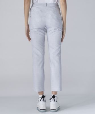 ドット柄プリント9分丈パンツ【Sunscreen NIR