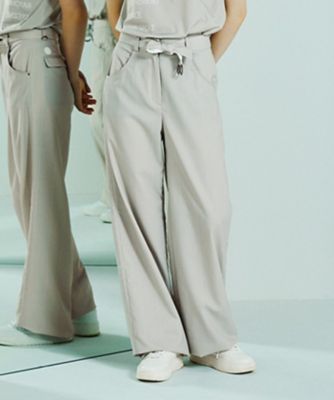 ワイドロングパンツ【Sunscreen NIR／吸汗速乾