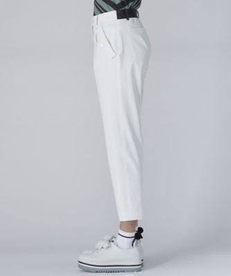 8分丈テーパードパンツ【ストレッチ／UV／接触冷感