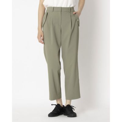 8分丈テーパードパンツ【ストレッチ／UV／接触冷感