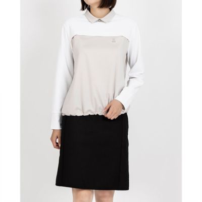 ブロッキングデザイン共衿長袖シャツ（VG5SLS31L） | LANVIN