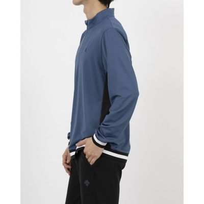 ジップアップ長袖シャツ【吸汗速乾／UV】（VG5SLS31M
