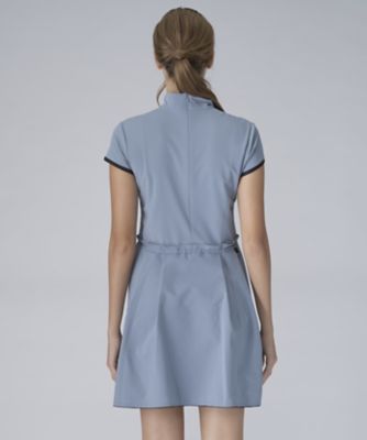 定価47300円【新品】レディース40ランバンスポールモックネックワンピース LANVIN SPORT（ランバンスポール） 公式 ランバン スポール