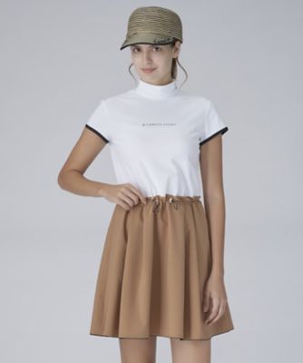 定価47300円【新品】レディース40ランバンスポールモックネックワンピース LANVIN SPORT（ランバンスポール） 公式 ランバン スポール