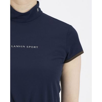 WEB限定】【トールSサイズ】モックネック半袖ワンピース【UV