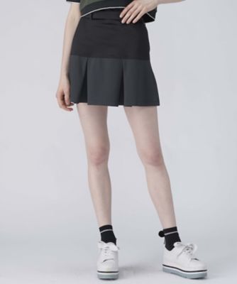 ランバンスポールブロキングブルゾン&スカート ランバン スポール LANVIN SPORT カラーブロックスカート