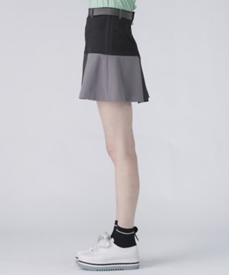 ランバン スポール LANVIN SPORT カラーブロックスカート