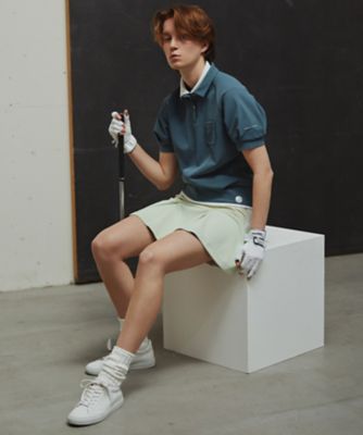 ランバン スポール LANVIN SPORT カラーブロックスカート