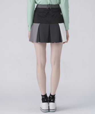 ランバンスポールブロキングブルゾン&スカート ランバン スポール LANVIN SPORT カラーブロックスカート