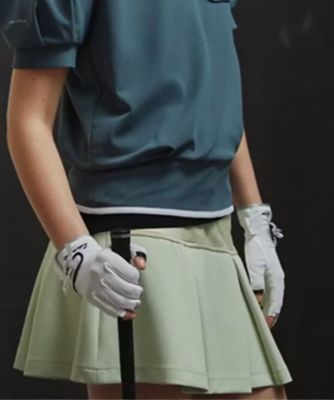 ランバン スポール LANVIN SPORT カラーブロックスカート