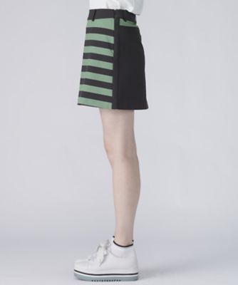 プリントボーダー柄スカート【Sunscreen NIR